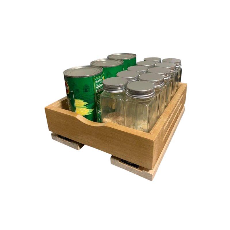 Pull Out Spice hot Rack Organizer for Cabinet